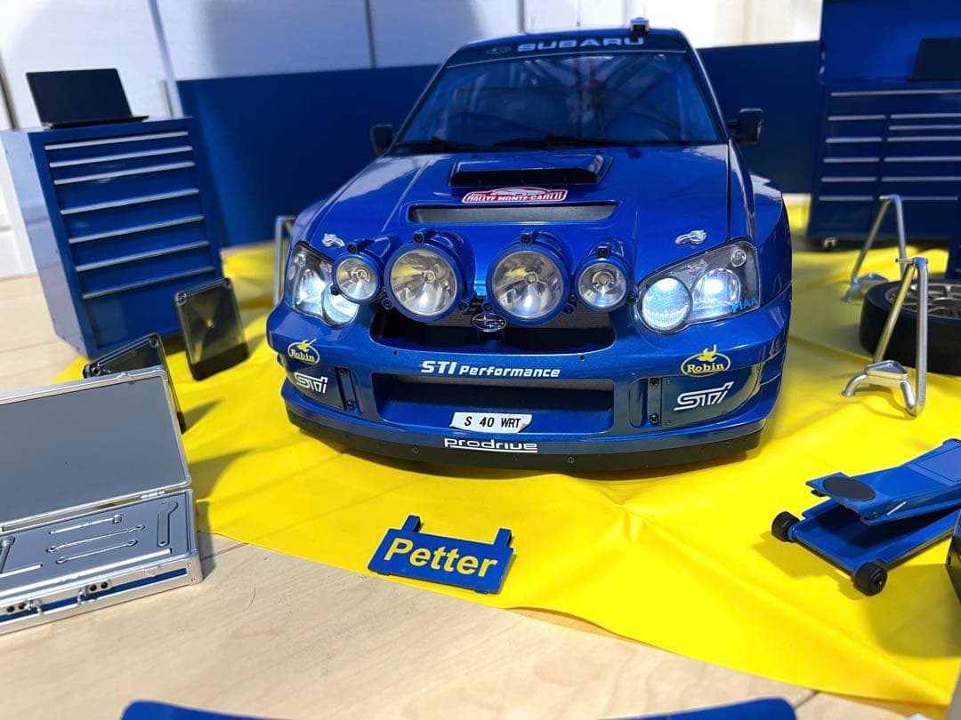 【完成品】1/8 アシェット 週刊 スバル インプレッサをつくる