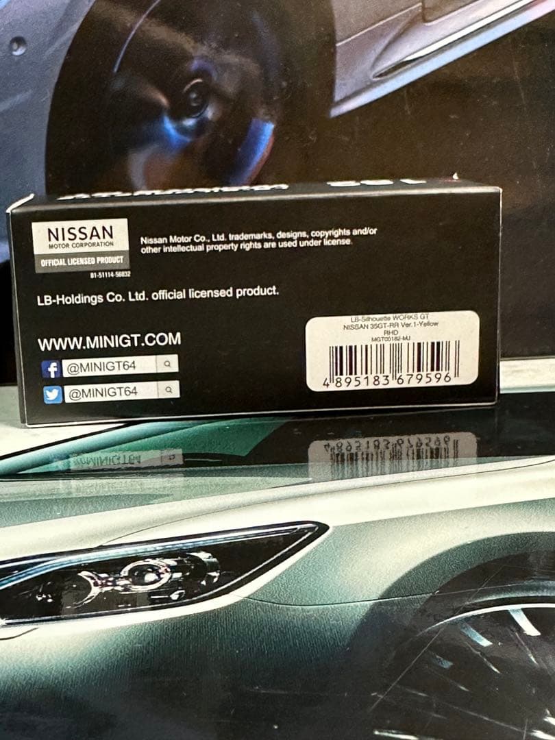 ミニカー MINI GT LBWK GT NISSAN 35GT-R 182