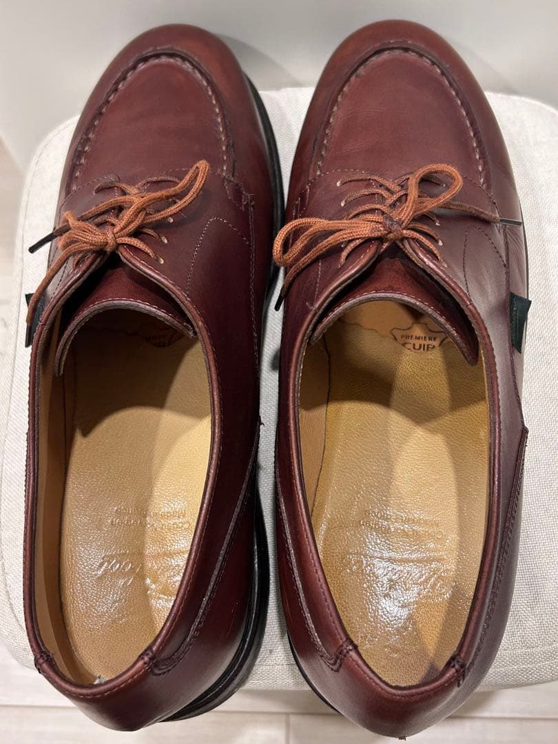 美品 パラブーツシャンボード ブラウンParaboot CHAMBOORD 8