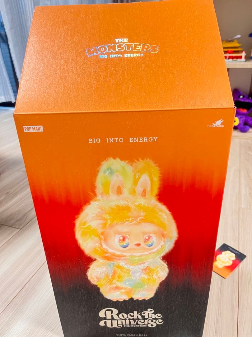 Labubu POP MART カラフルウサギぬいぐるみ