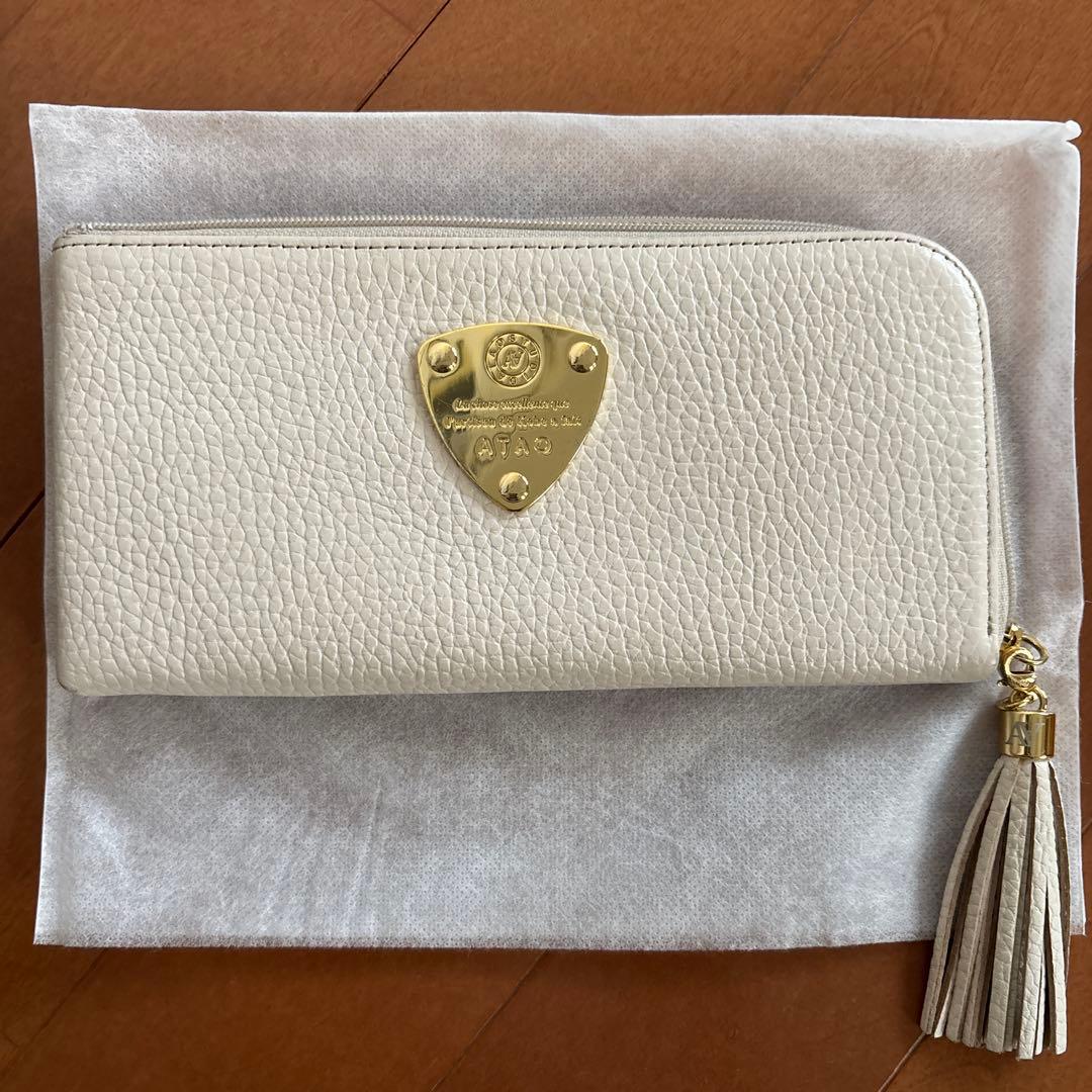 ATAO limo ケリー アイビスホワイト 美品】ATAO アタオ ミリモケリー