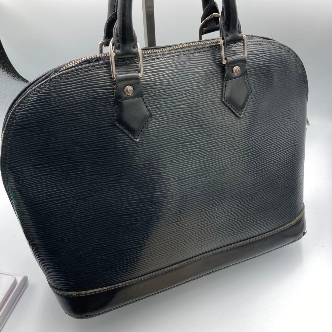 ルイヴィトン　アルマ　エピ　ブラック　ハンドバック　90A