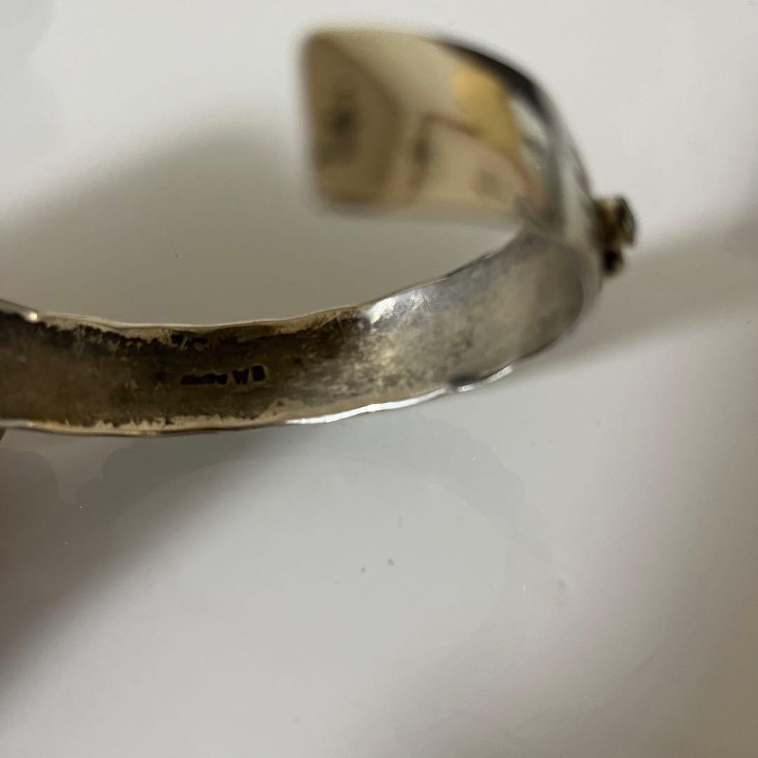 専用　ナバホ WB刻印 13連 ターコイズ バングル シルバー925