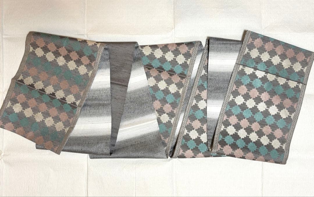 西陣織 洛陽織物 袋帯 姉川紬 洒落袋帯 単及び袷用