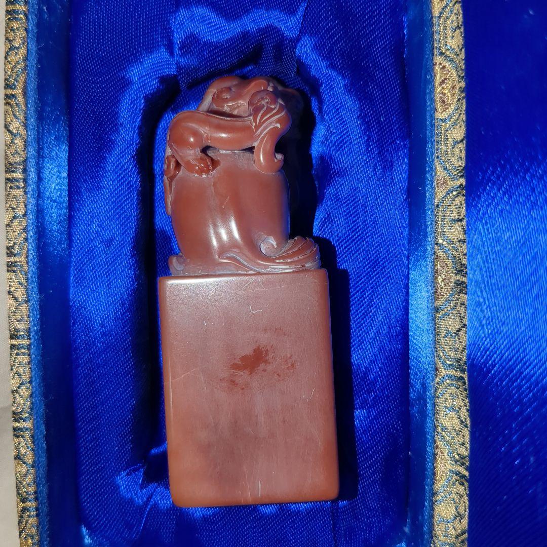 寿山石印材中国古美術重量197g