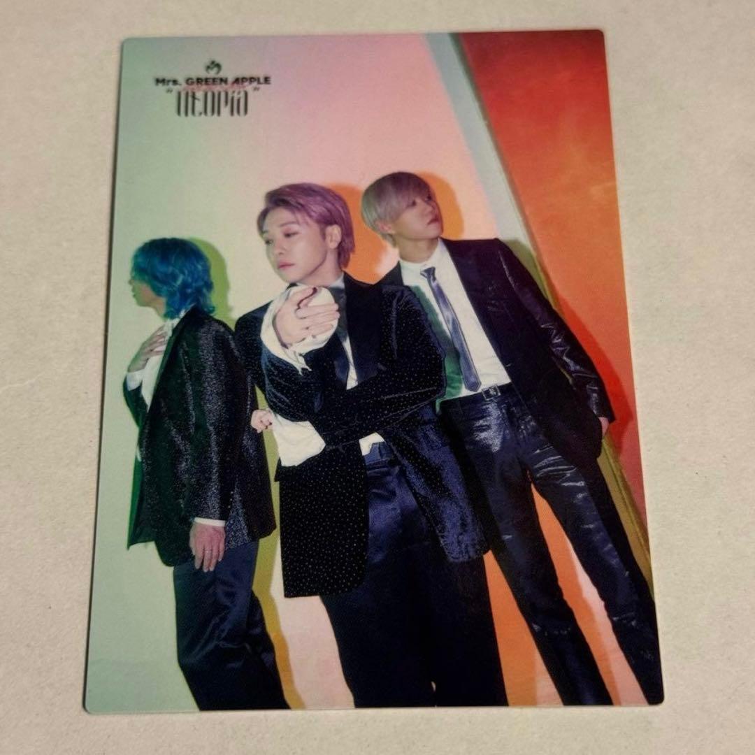 Mrs. GREEN APPLE Utopia フォトカード 014 集合 - メルカリ