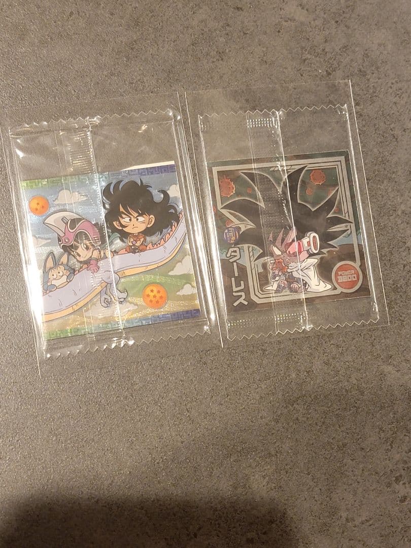 y*u様 超戦士シールウエハース，5000枚限定ブロリー，ゴジータセット