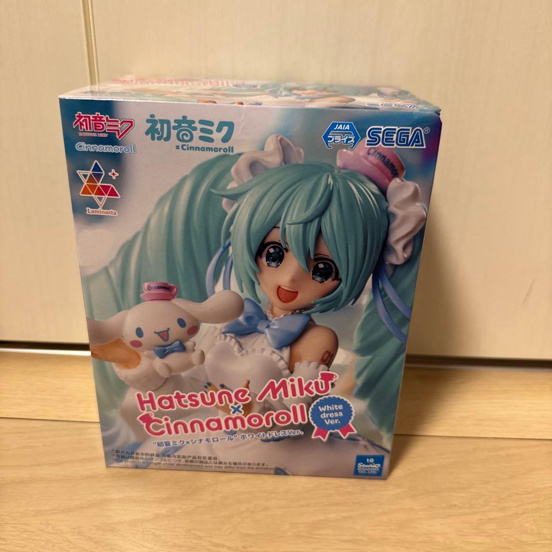 初音ミク Luminasta 初音ミク×シナモロール ホワイトドレスVer. - メルカリ