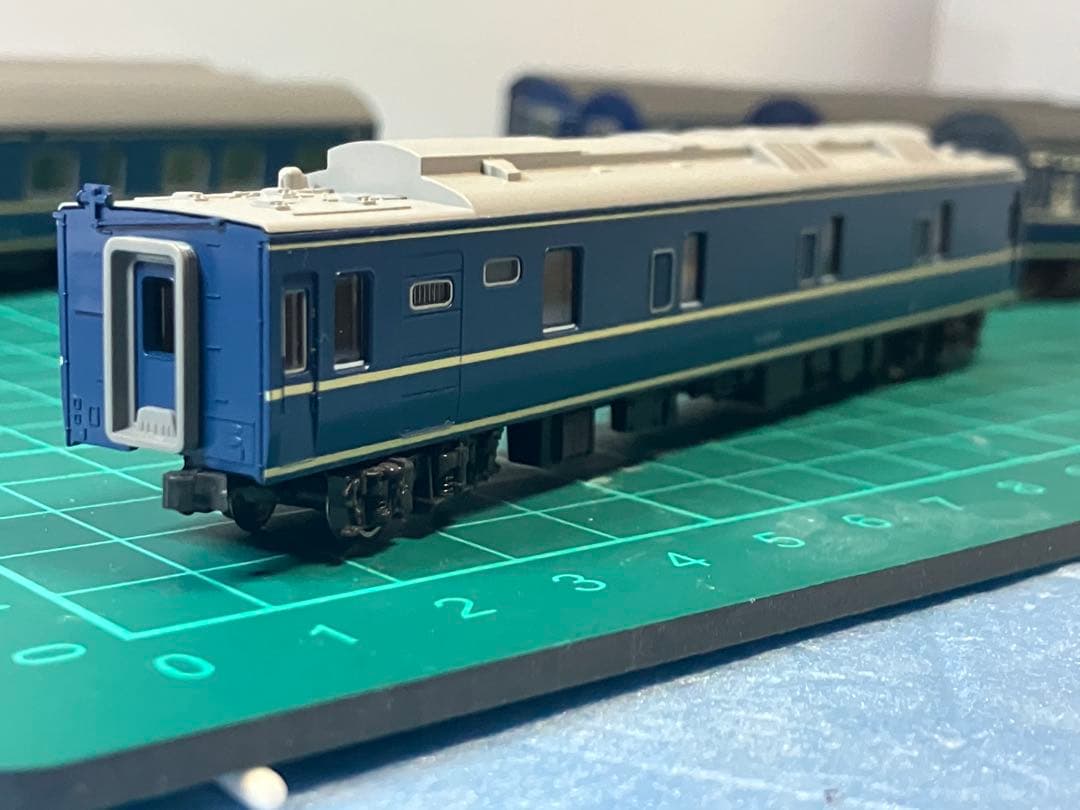 KATO Nゲージ　20系客車　電源車カニ22-2など10両 とバックサイン
