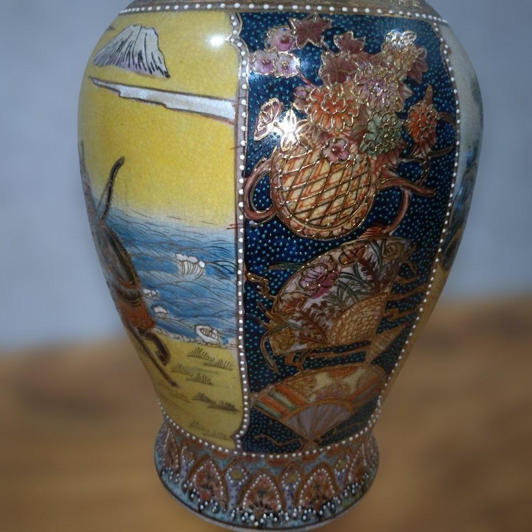 飾り壺 戦国武将 絵図 花瓶 大壺 アンティーク ヴィンテージ - メルカリ