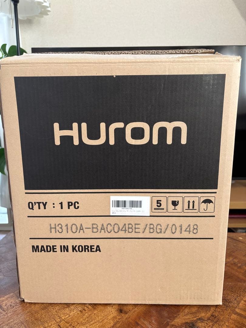 HUROM ヒューロム スロージューサー　H310A