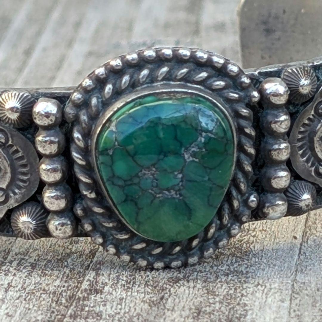 HermanSmith　シルバーバングル　インディアンジュエリー　ハーマンスミス