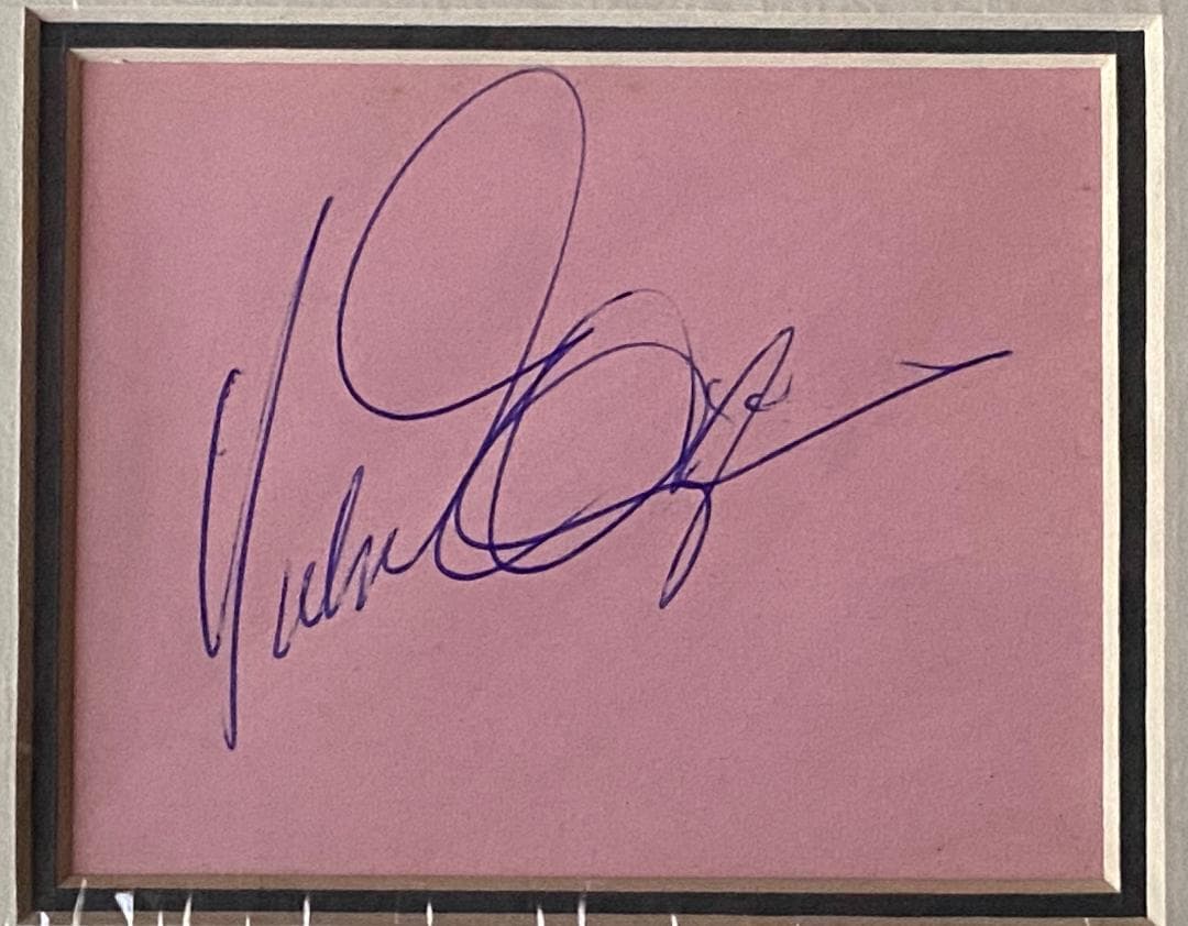 Duke Ellington（デューク・エリントン）サインとポートレイト Duke