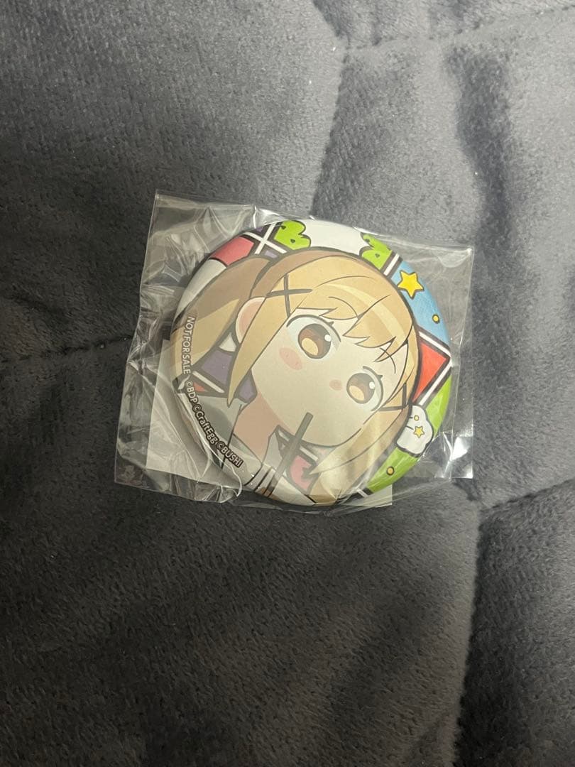 バンドリ 市ヶ谷有咲 星型缶バッジ - ピンズ・ピンバッジ・缶バッジ