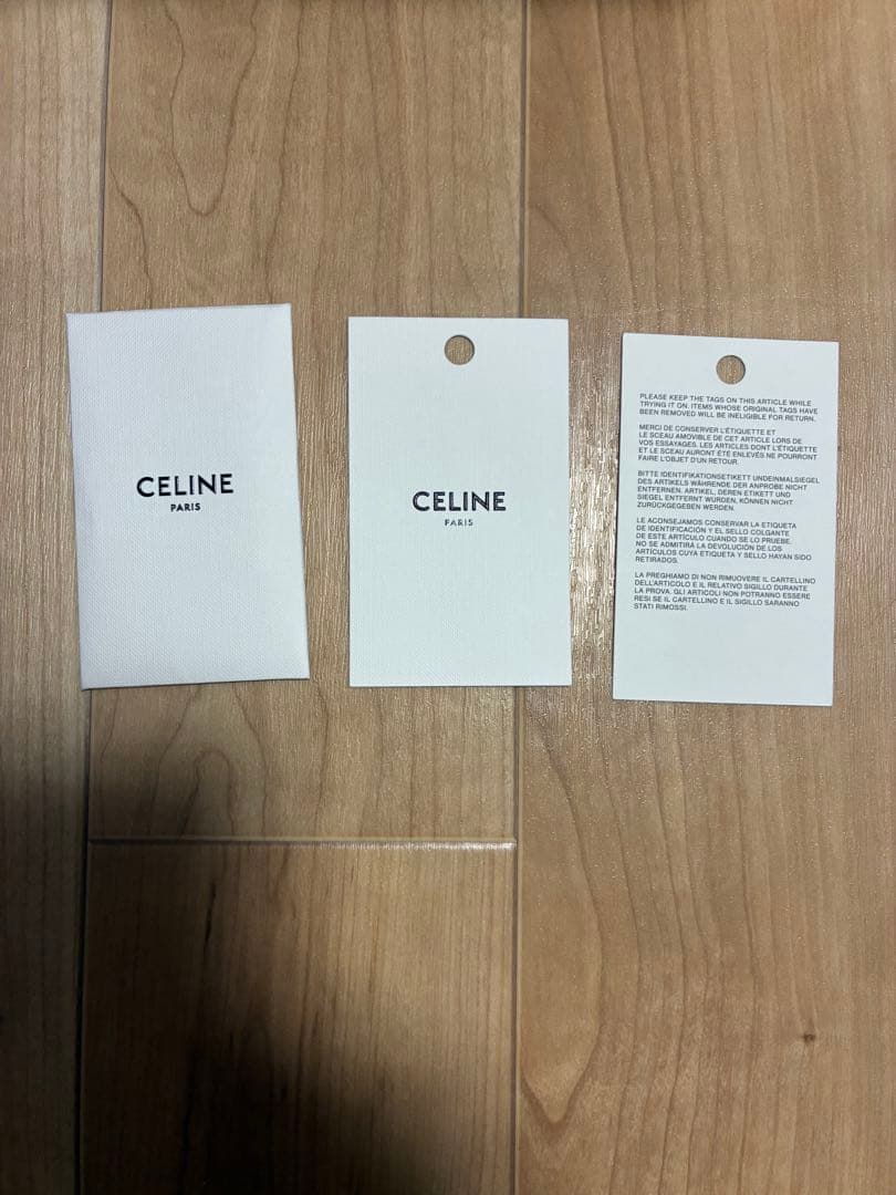 CELINEプリント ミディアム メッセンジャーバッグ / スムースカーフスキン