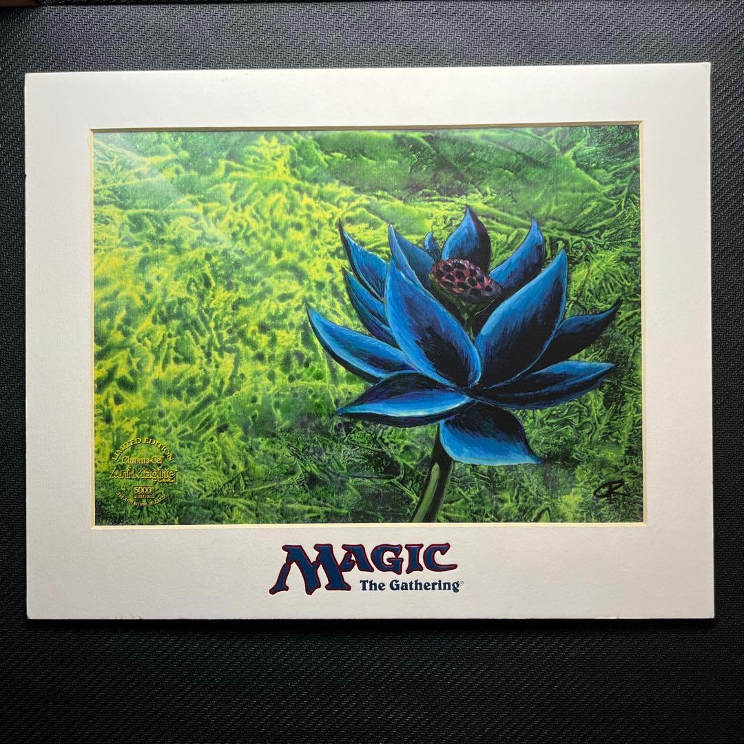 ブラックロータス アートプリント MTG Black Lotus ブラックロータス
