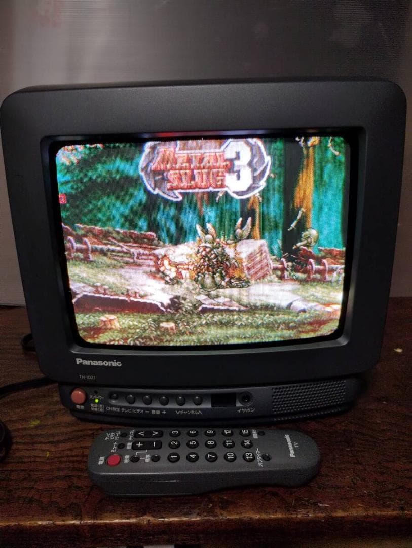 Panasonic 10インチ コンパクト ブラウン管テレビ TH-10Z1