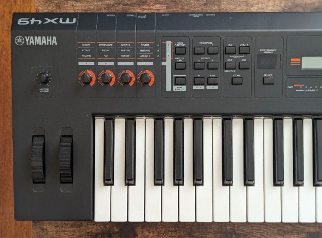 YAMAHA MX49 シンセサイザー ワークステーション キーボード