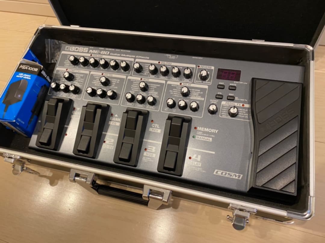 BOSS ME-80 ケース付き BOSS ME-80 ボス マルチエフェクター 純正