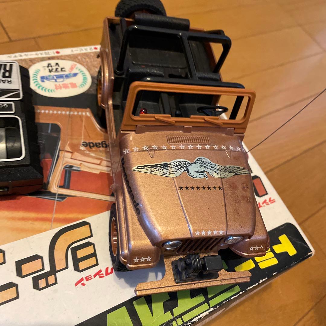 ラジコン　リネゲードジープ　【年代物 レトロ 貴重】 トミーラデオレーサー