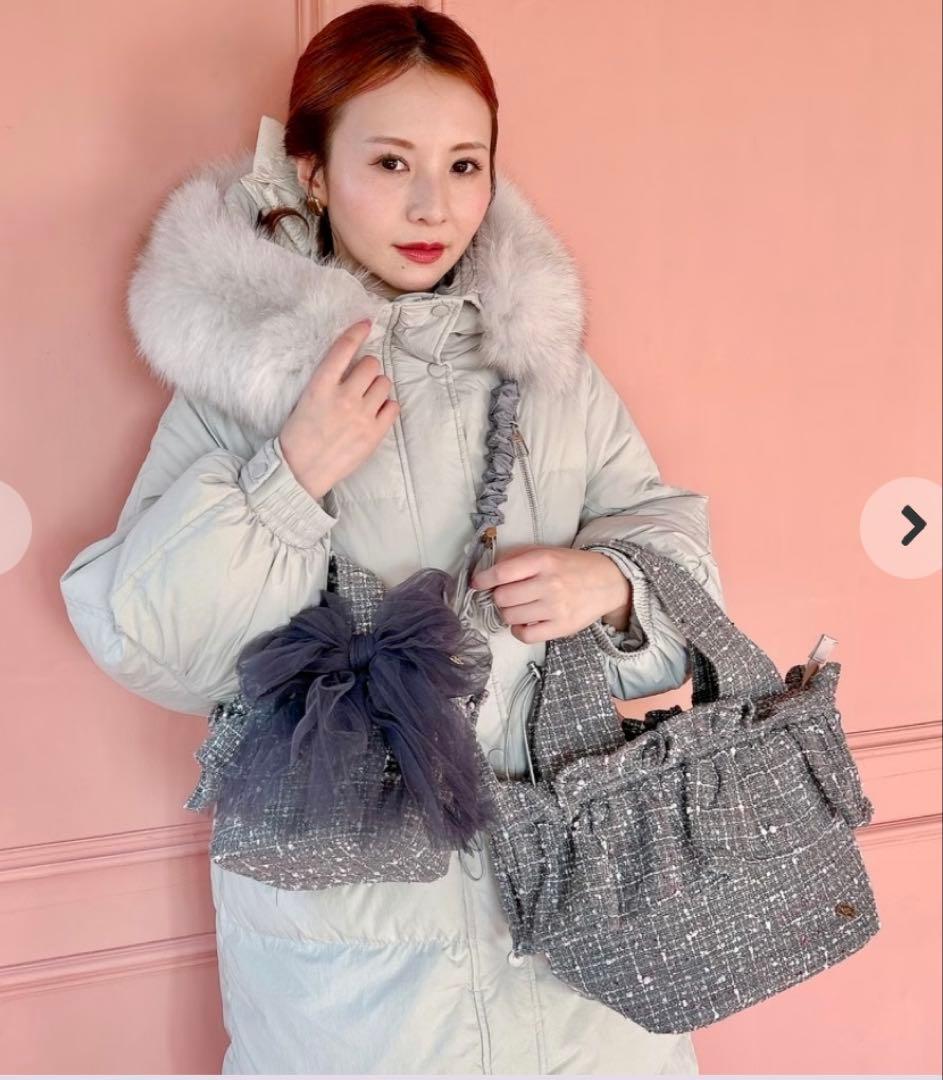 新品★未開封★sahabyelliee★フリルバッグ2つまとめ売り