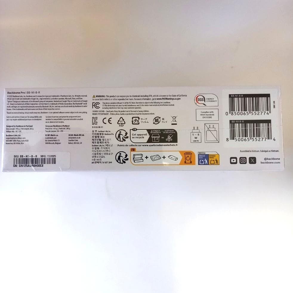 BACKBONE PRO ゲームコントローラー Type-C 新品未開封