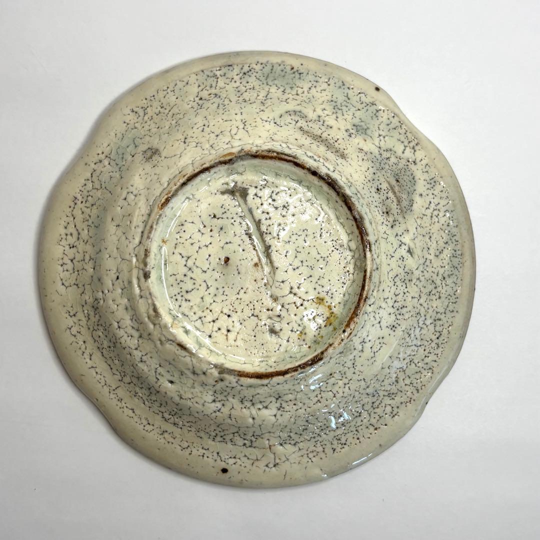 永江港史さん 絵志野焼 鹿 梅 鉢 小皿5枚セット