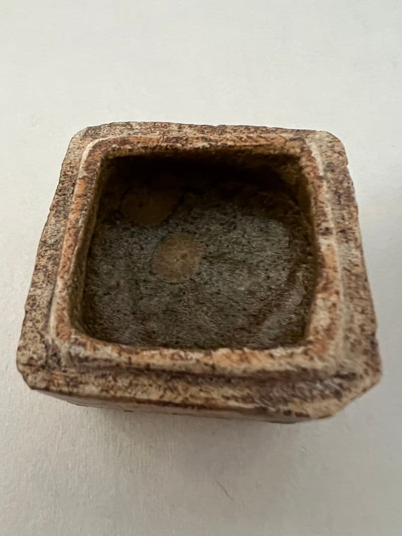 古織部香合 角形 亀 茶道具 - メルカリ