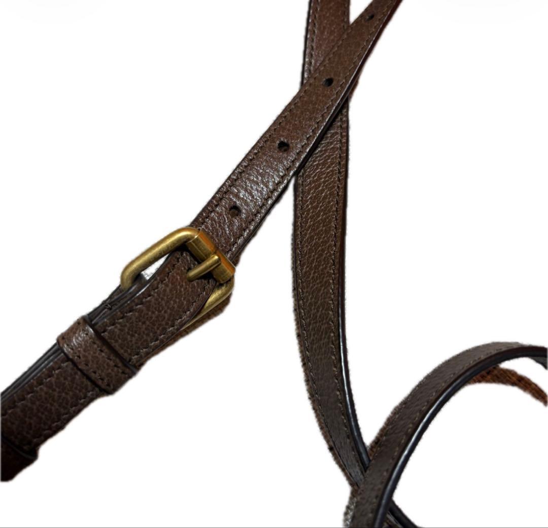 美品 グッチ ネオビンテージ タイガー ショルダーバッグ アニマリエ 斜めがけ