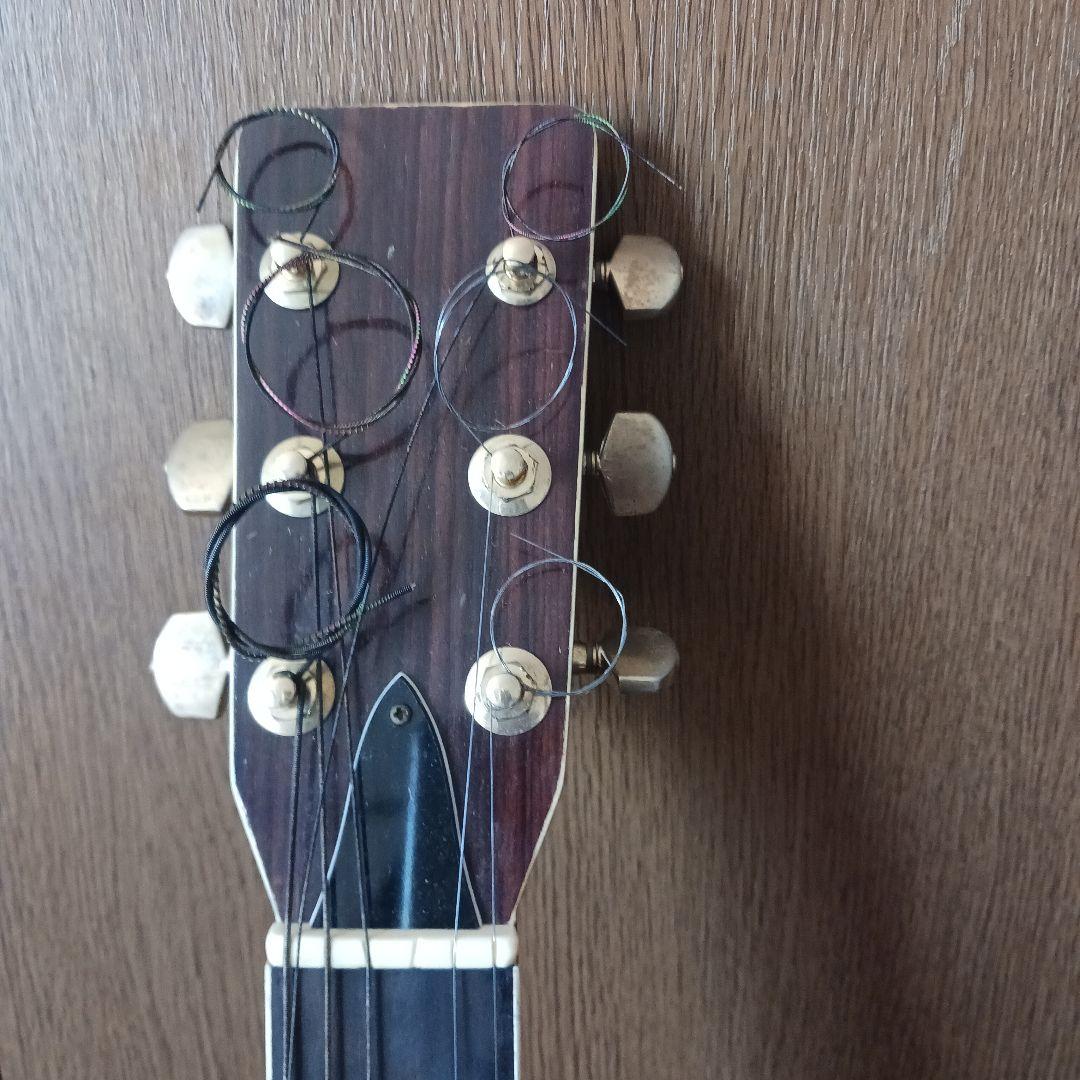 希少 全音 田村宏作 80号 フォークギター ケース付き