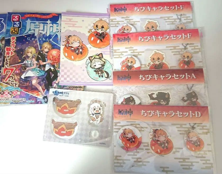 原神 まとめ売り GiGO アクスタ スイパラ 缶バッジ クリアファイル