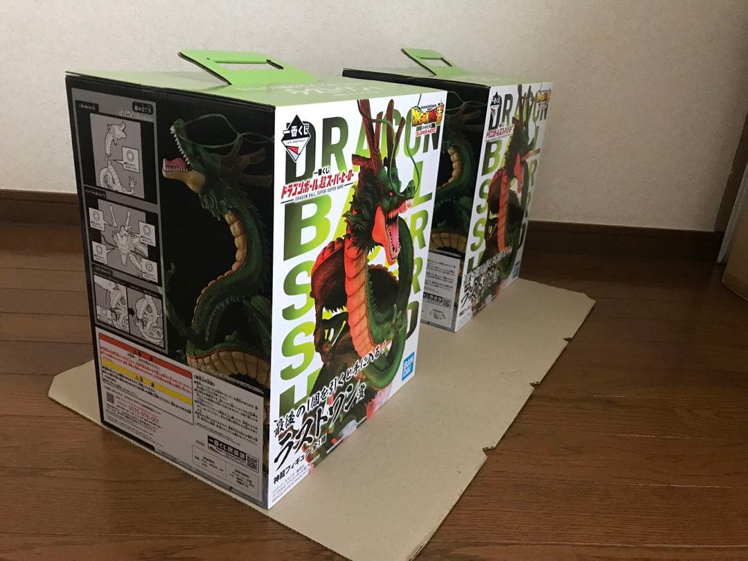 【未開封】一番くじ　ドラゴンボール超　スーパーヒーロー ラストワン賞　神龍×2