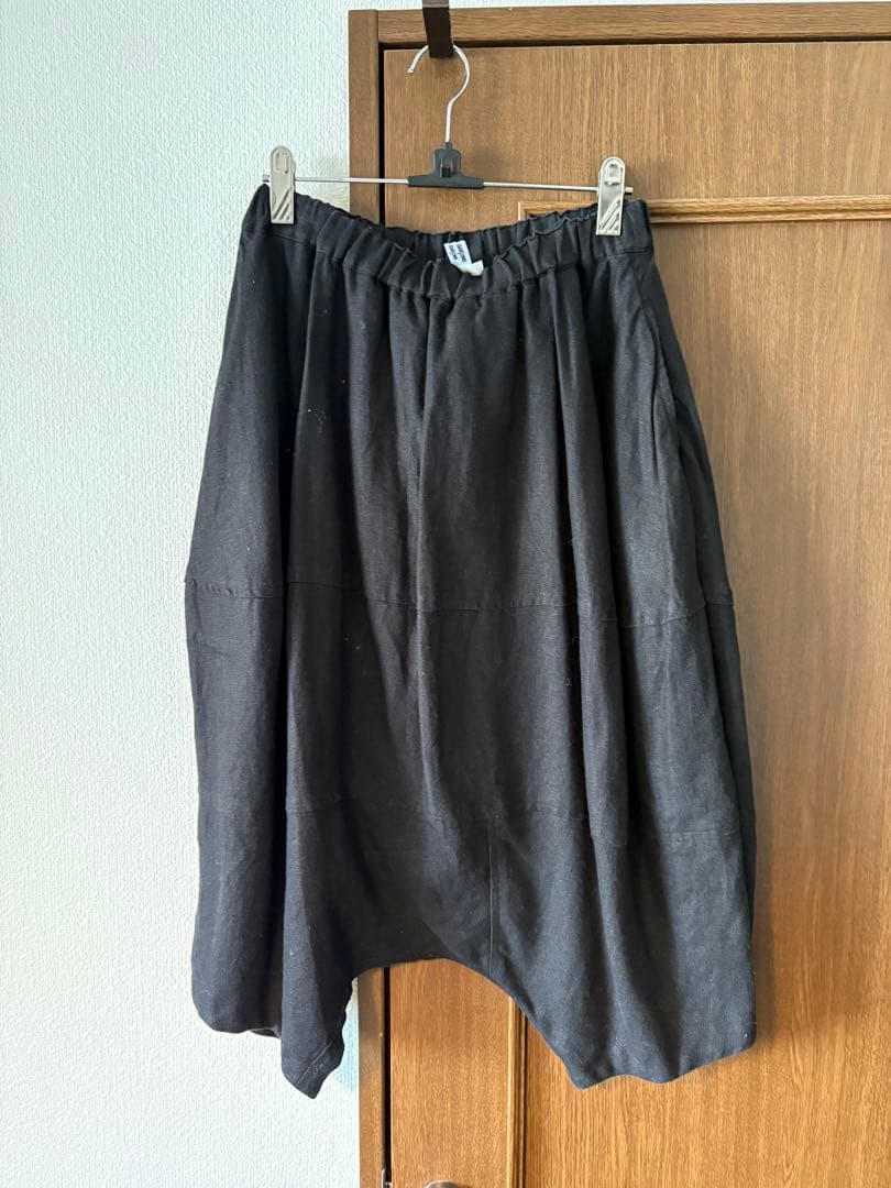 コムデギャルソン リネン サルエルパンツ comme des garçons homme