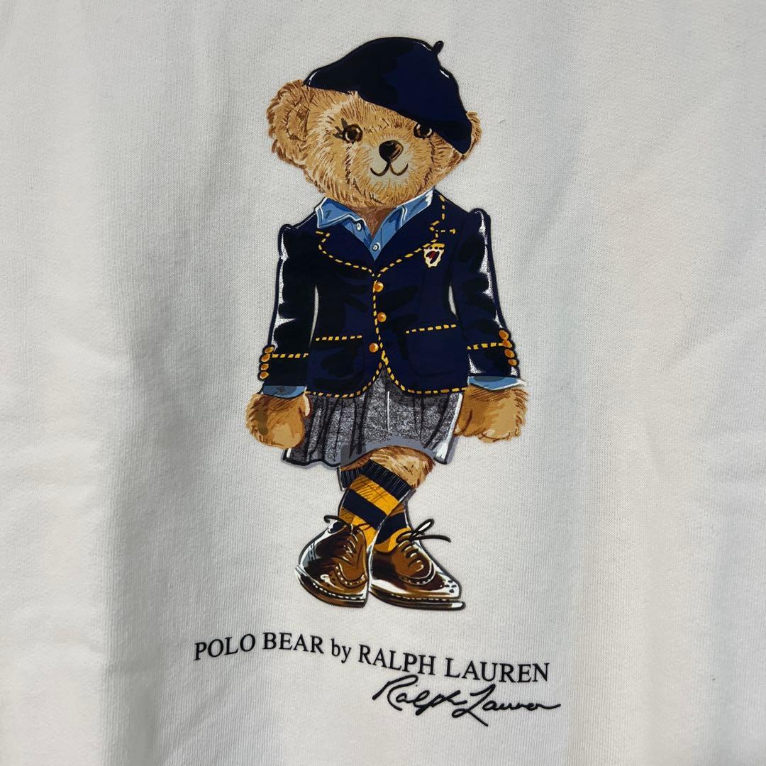 新品未使用　ラルフローレンキッズ　ポロベアトレーナー裏起毛