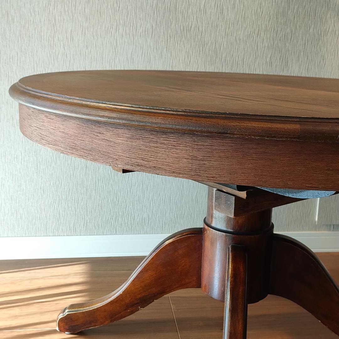 ヴィンテージ　伸長式テーブル　ダイニングテーブル　エクステンション