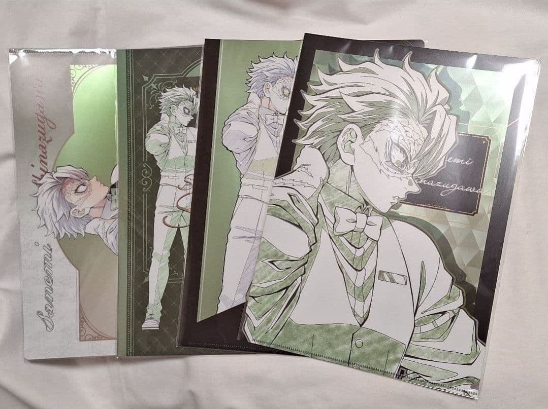 鬼滅の刃 モクテル ロト 2弾 メタリッククリアファイル 不死川実弥