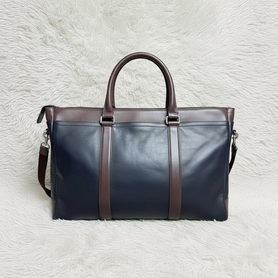 COACH コーチ メトロポリタン ビジネスバッグ ショルダーバッグ レザー