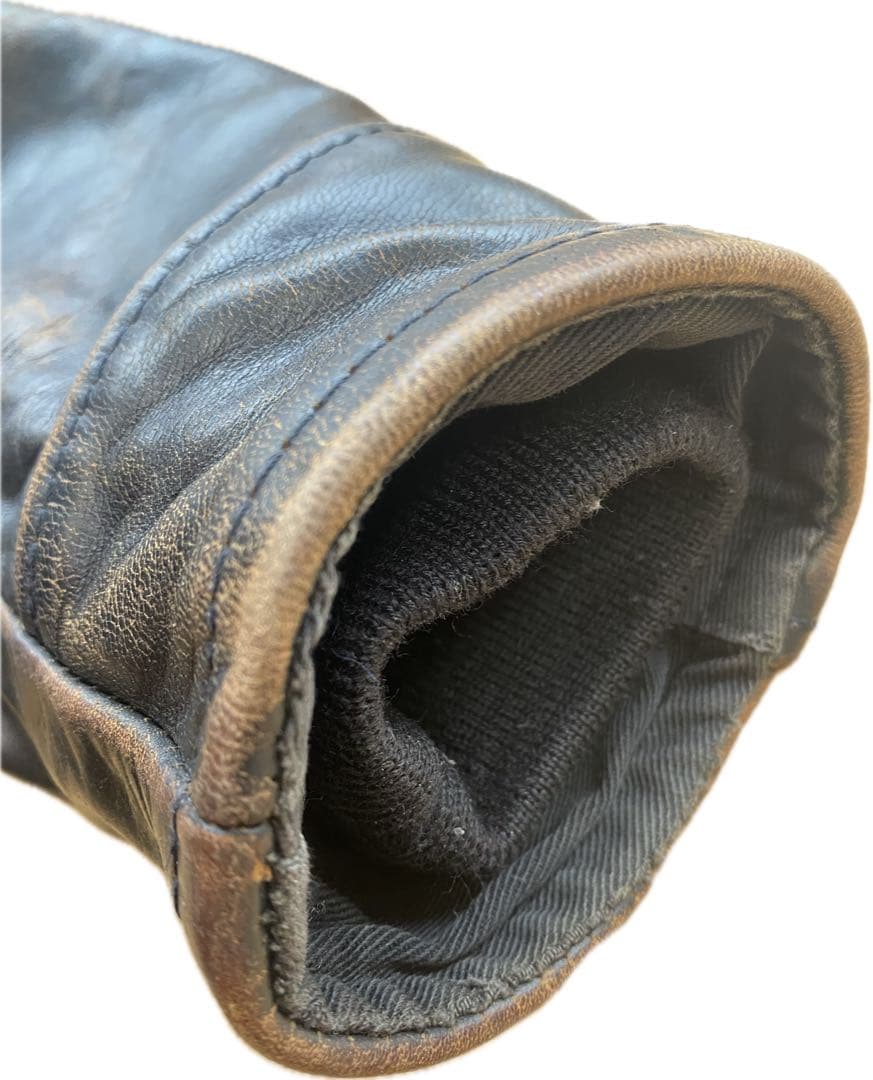 茶芯AERO LEATHER HIGHWAYMAN 馬革 90s前期 - メルカリ