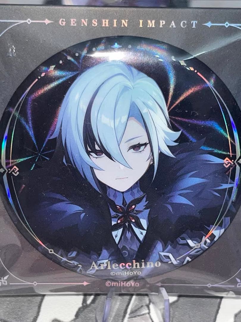 原神】 アルレッキーノ 缶バッジ 冬夜愚戲 公式正規品 召使 - メルカリ