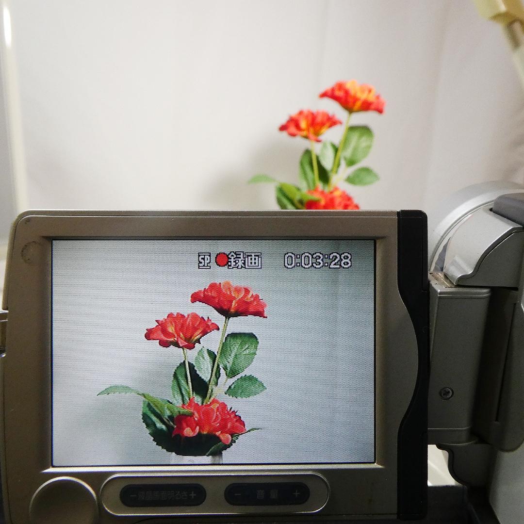 動作品ソニー DCR-TRV30 MiniDVビデオカメラ　DVDダビングに最適