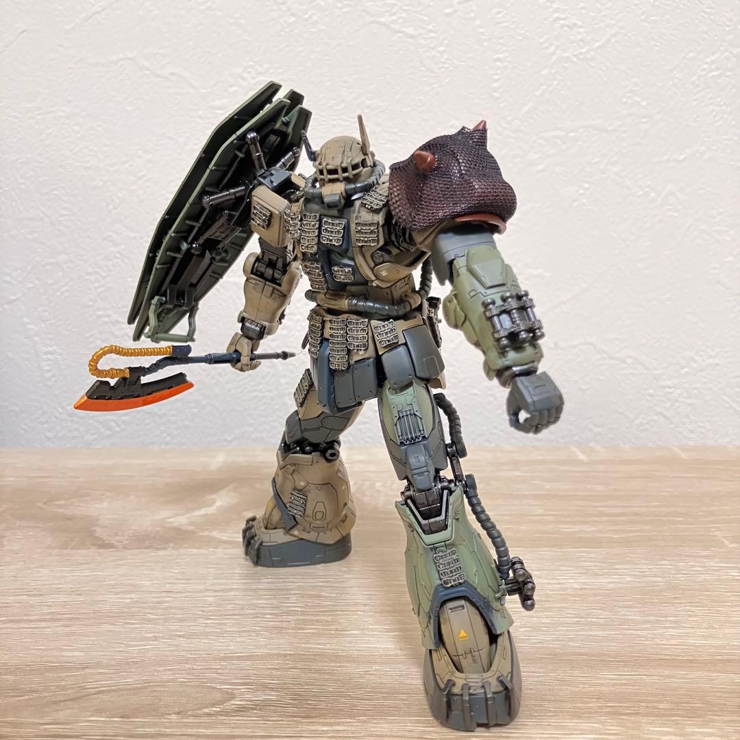 hg ザクⅡ F型 ソラリ機 ルショーン機 チャブス機 ケイル機