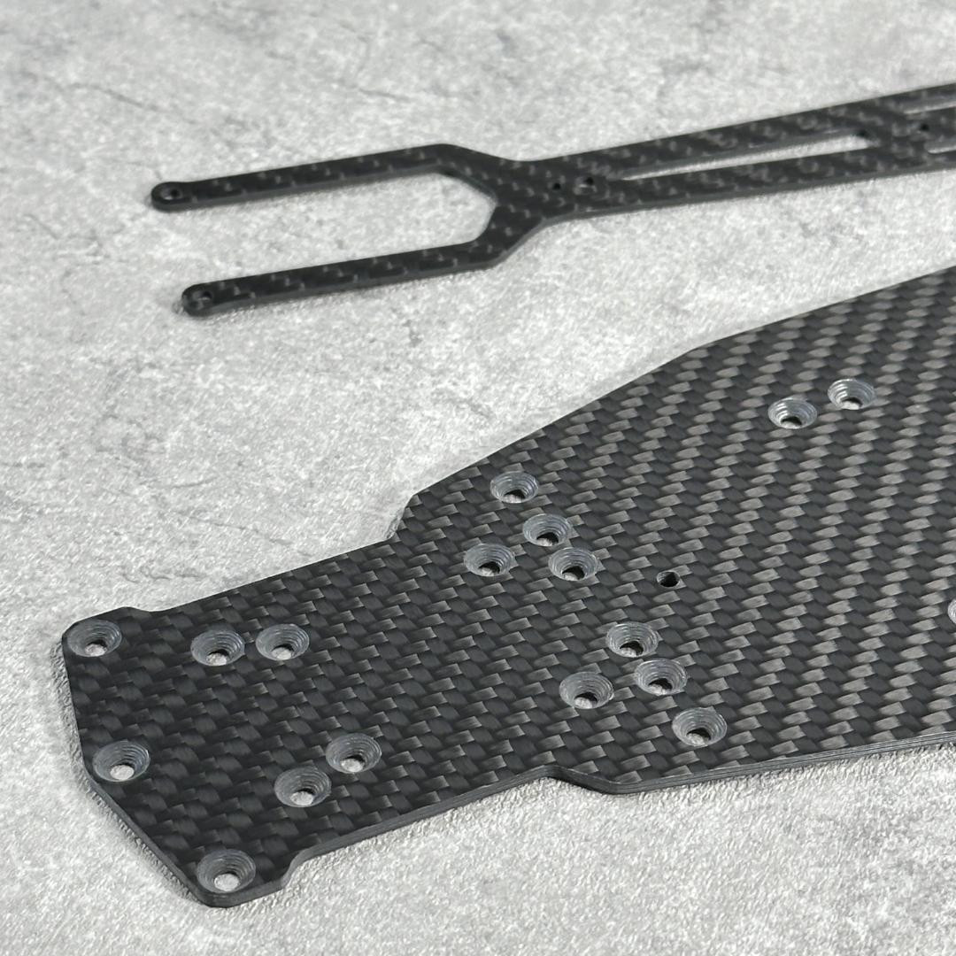 RD2.0 ヨコモ 特注品 カーボンシャーシ 3.0mm + アッパ a1731