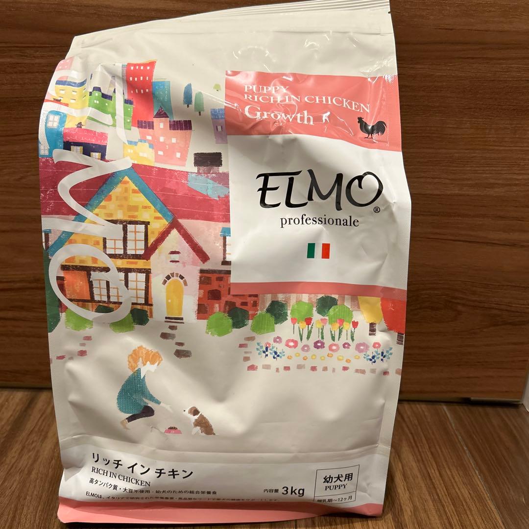 ELMOドッグフード リッチイン チキン 成犬用 5.4kg 800g×8袋 ペット用品