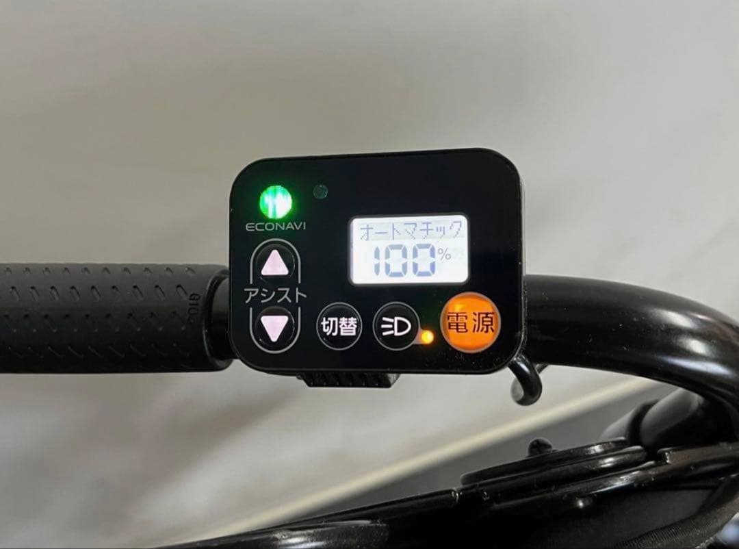 1年保証 送料無料　新型　パナソニック　ギュットミニ　黒色　電動アシスト自転車