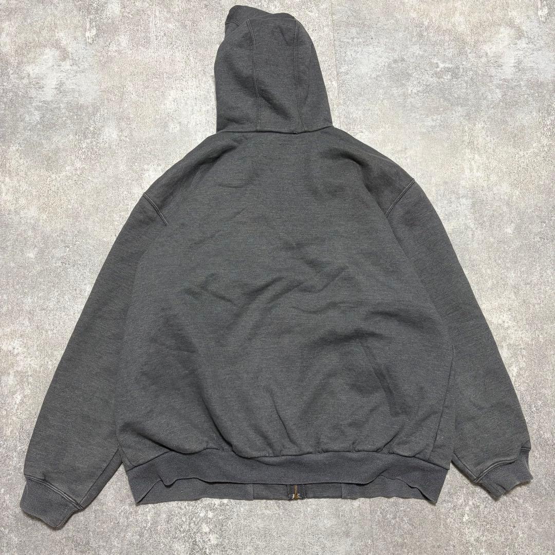 雰囲気抜群】 carhartt ジップパーカー フェード 裏サーマル XL - メルカリ
