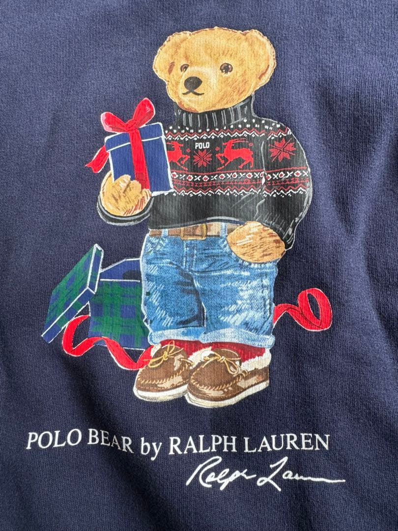 ★ポロベア　ラルフローレン　スウェット　トレーナー　150サイズ　ネイビー
