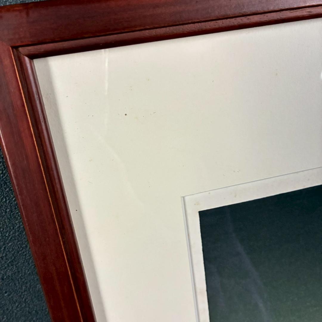 宮本秋風「十六夜月」木版画 直筆サイン・印章・エンボス印有 人気木版