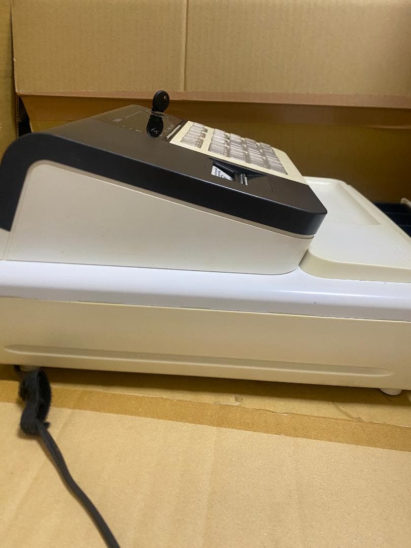 動作品 SHARP XE-A207E 電子レジスター 取説付き シャープ 電子