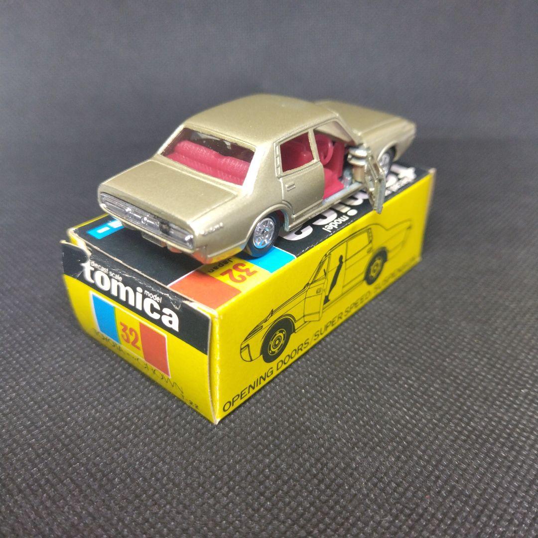 【123】トミカ　黒箱　日本製　トヨタ　ニュー　クラウン　1Eホイール