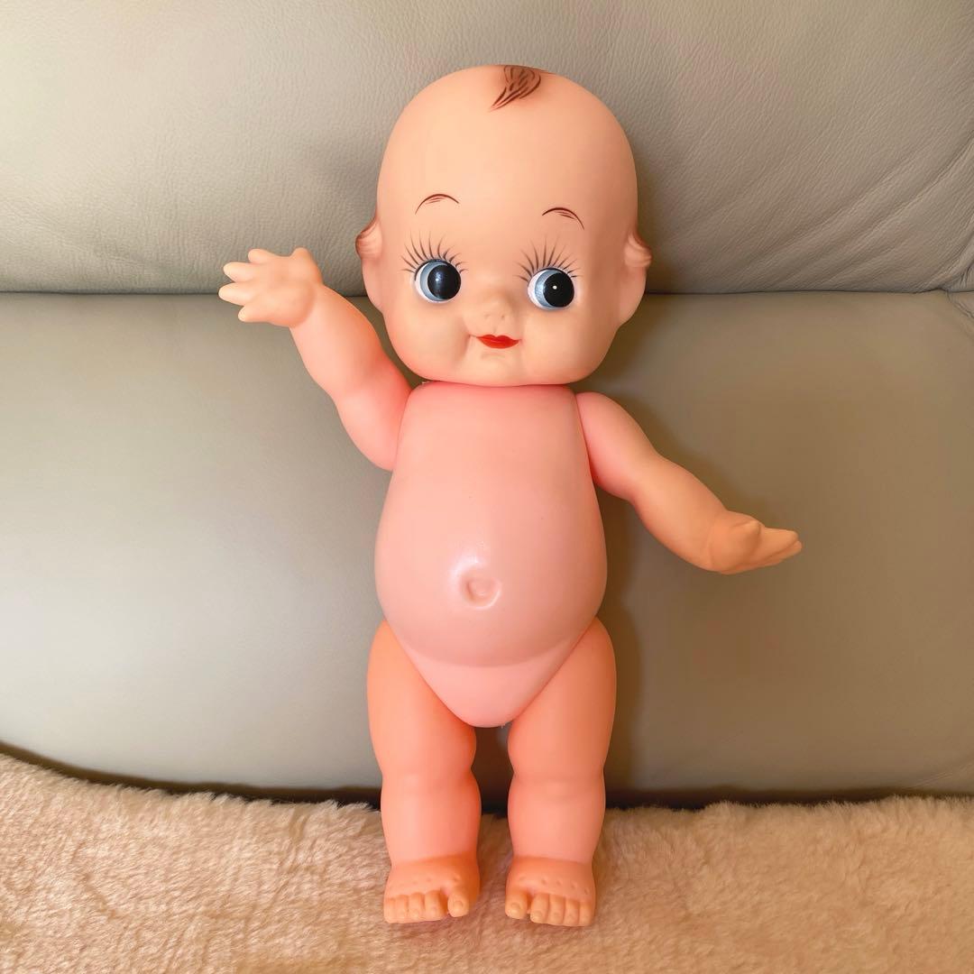 【ヴィンテージ】キューピー　人形　大きめ　小さめ　昭和レトロ